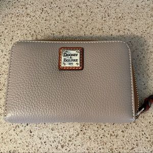 Dooney &Bourke zip around wallet